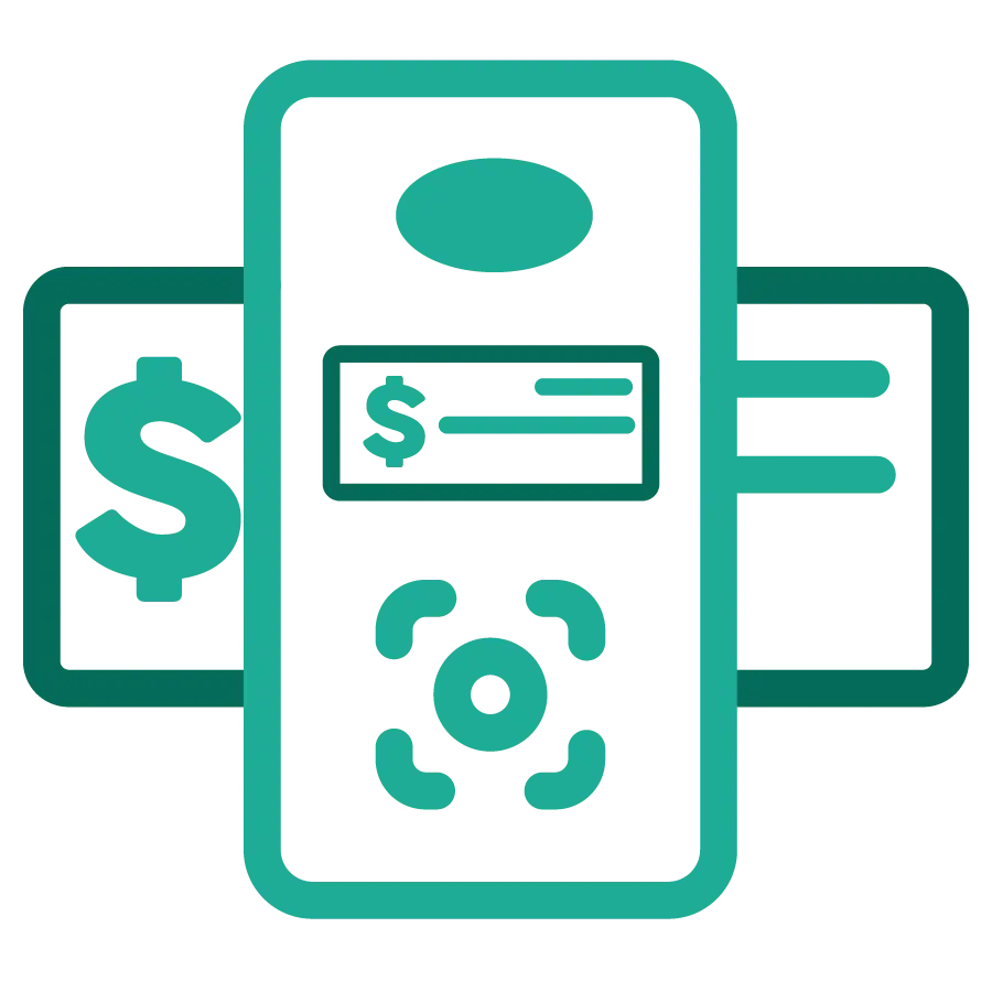 Mobile Check Deposit Icon