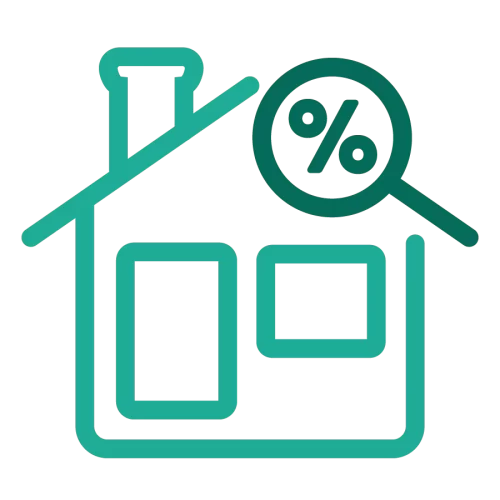 Mortgage Rates Icon