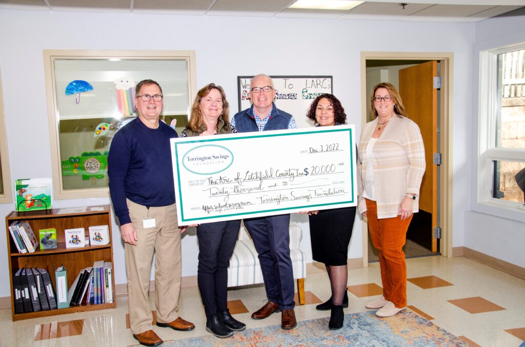 Foundation Check Presentation to LARC